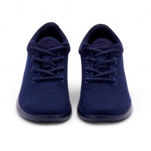 Merinos Sneaker Lace Up Merino Wool dark blue/dark blue Women